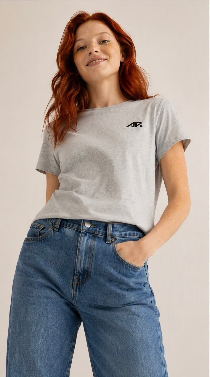 Eclipse Tee in Grey