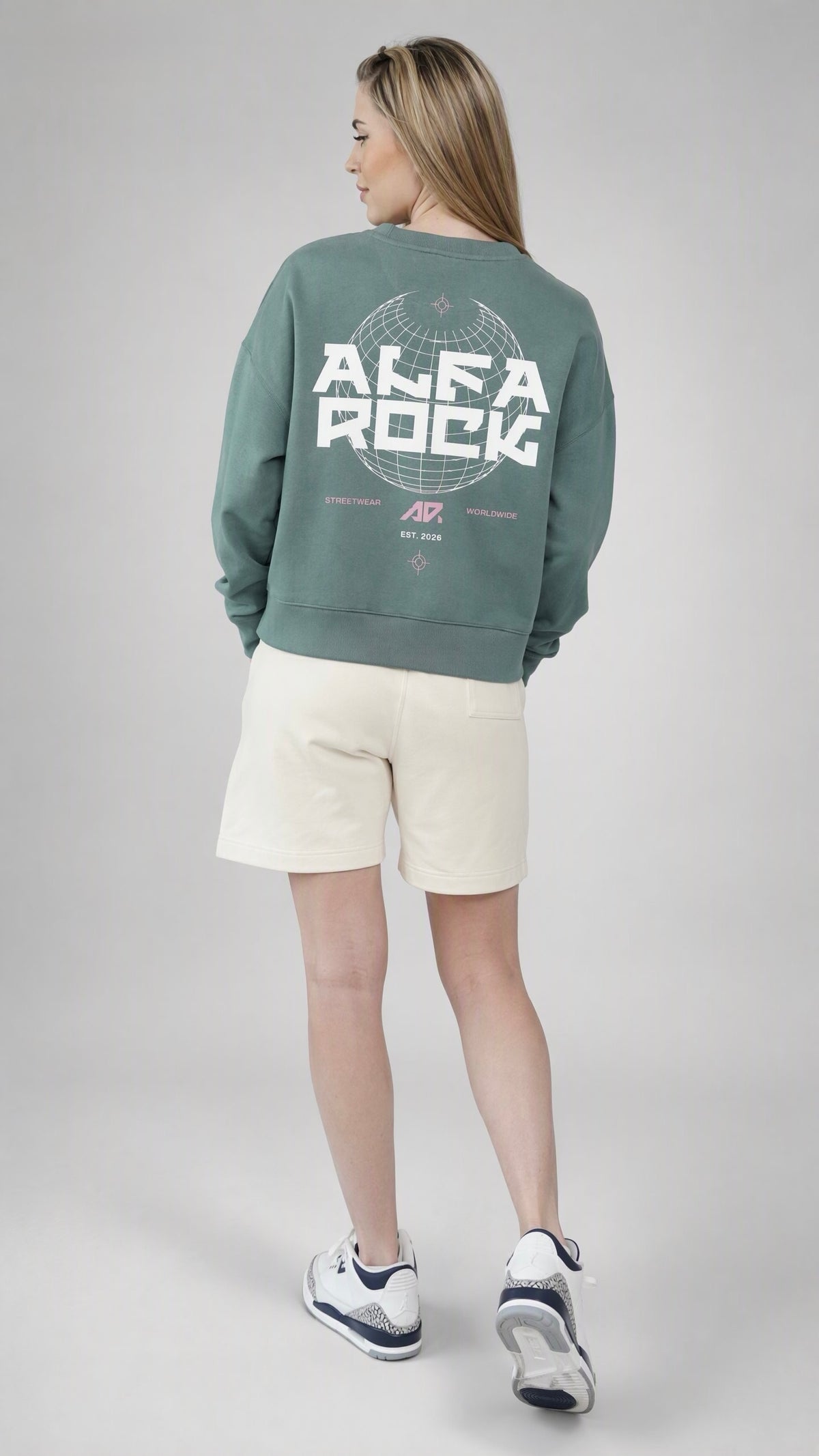 Around The World Jumper In Green