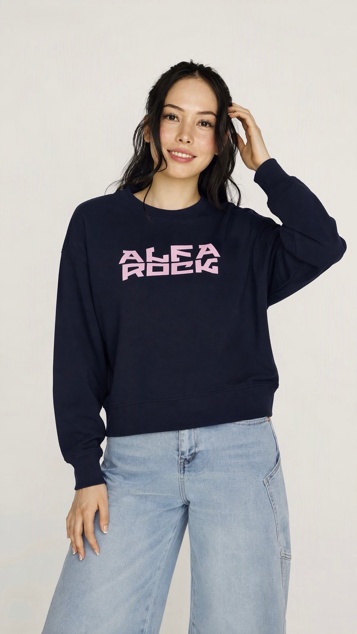 Around The World Jumper In Navy