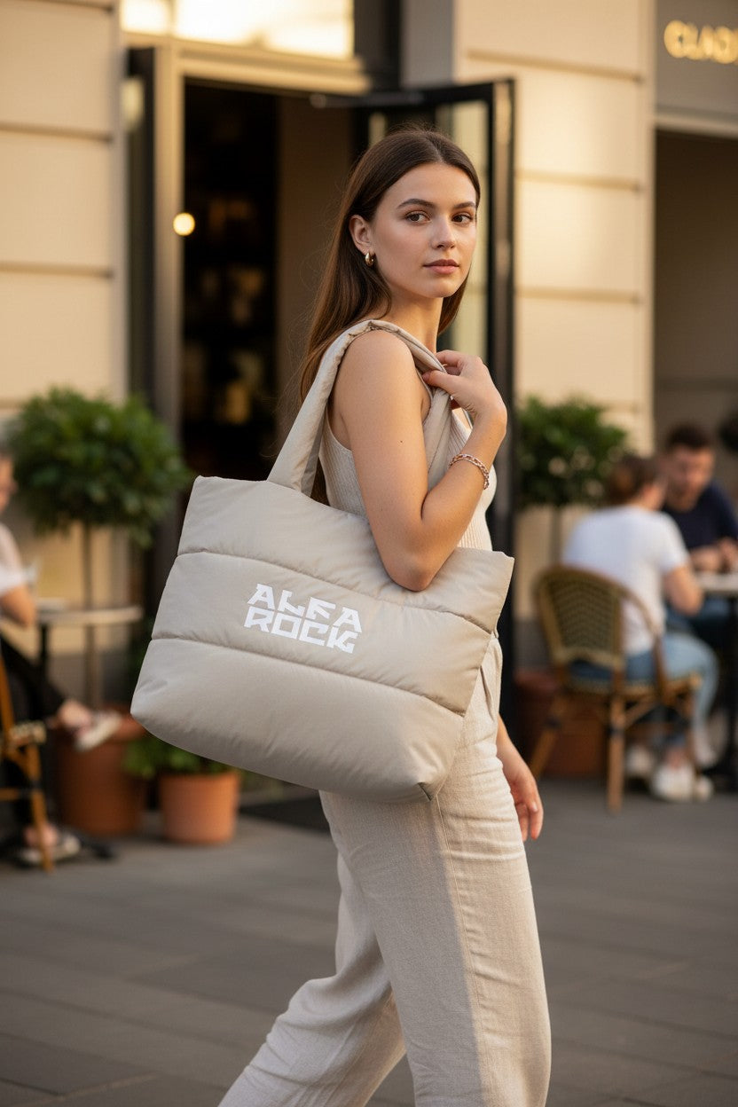 Quilted Tote Bag