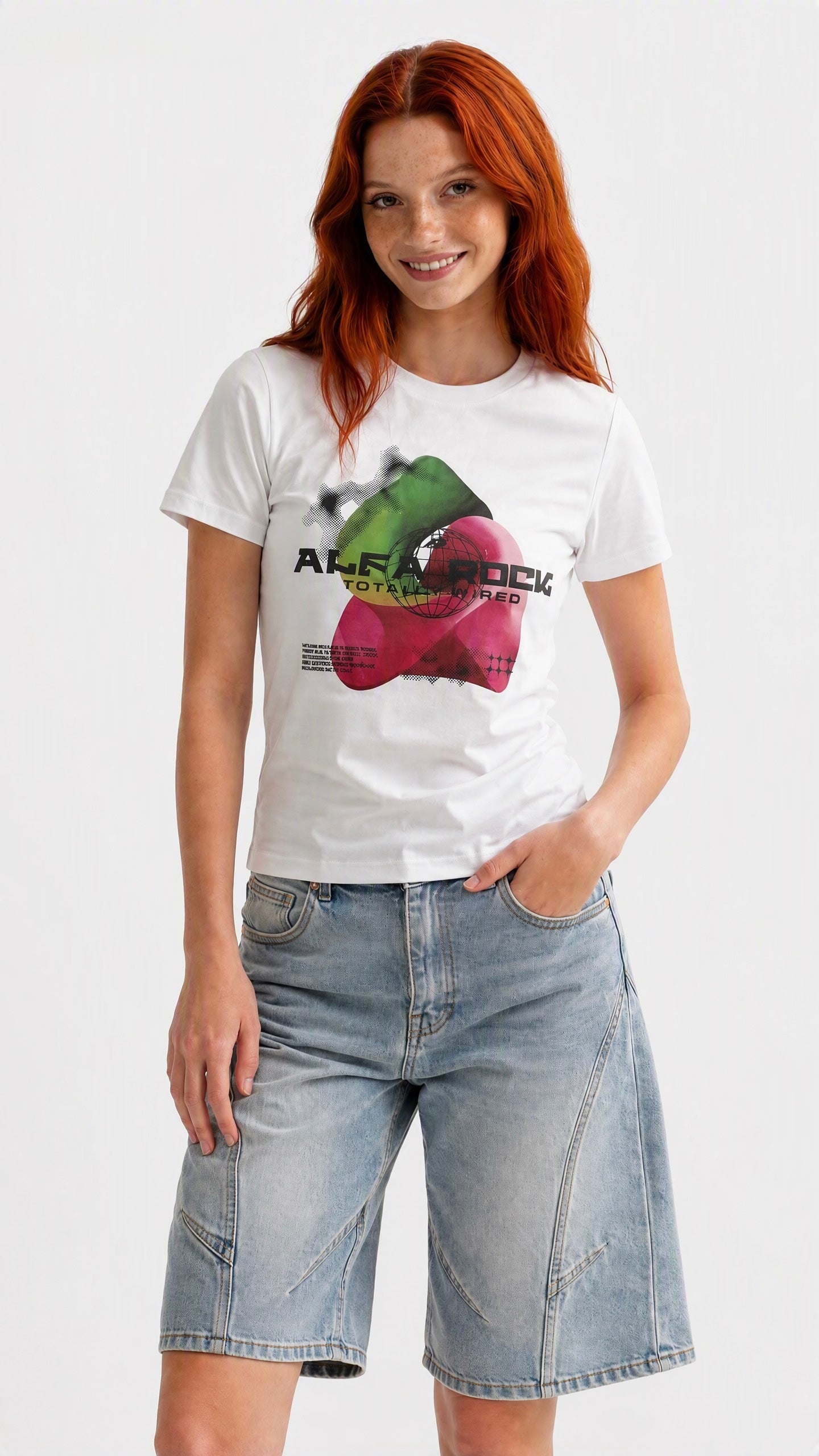 Totally Wired Tee in White