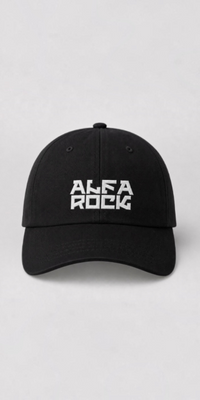 AR Classic Embroidered Cap in Black
