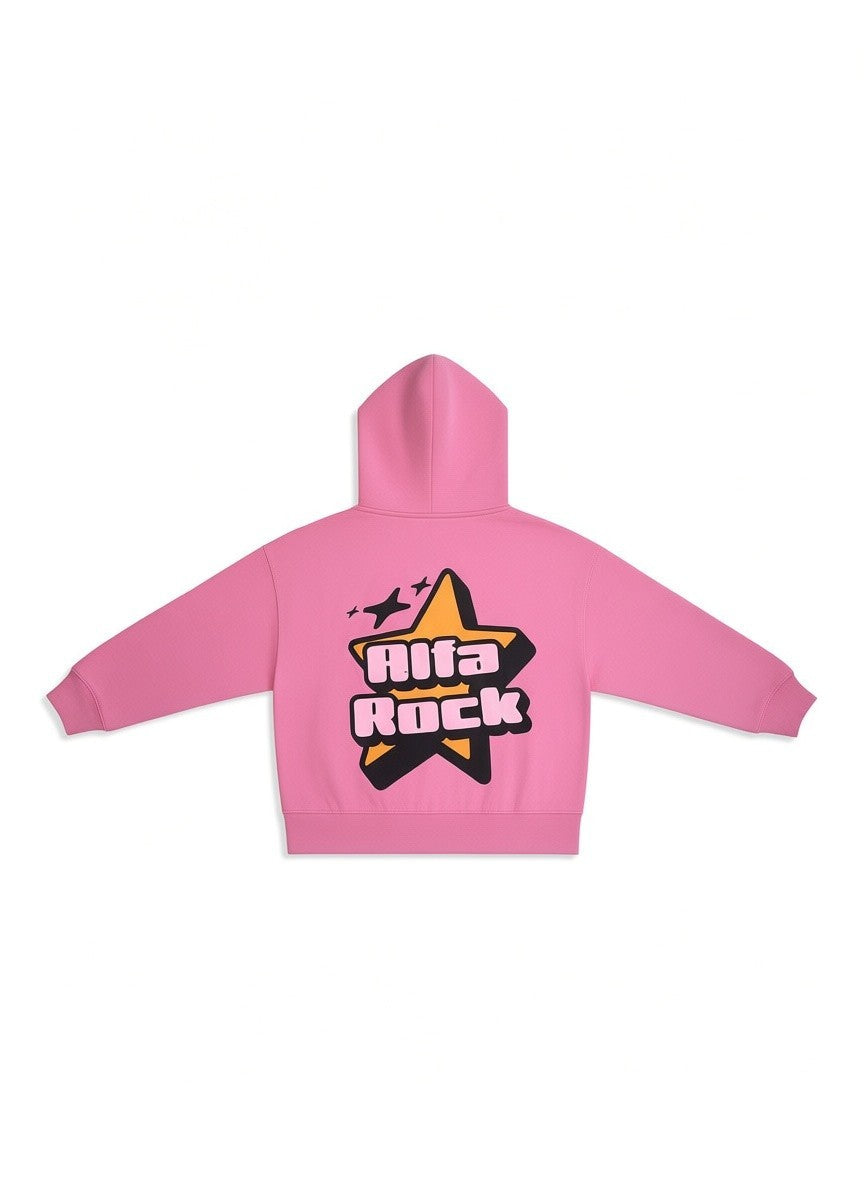 Stargirl Hoodie in Pink