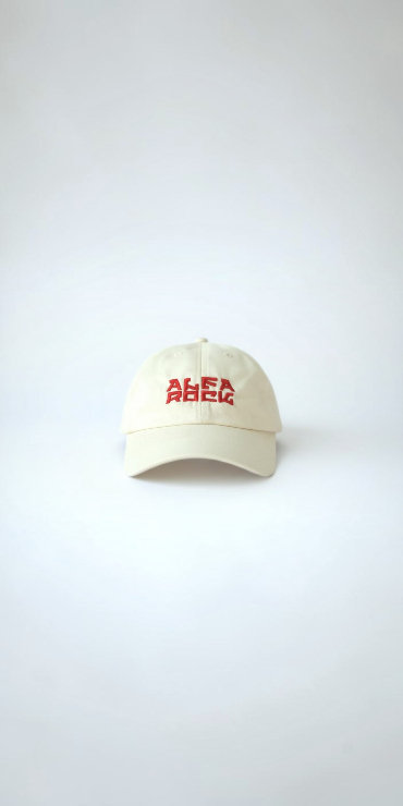 AR Classic Embroidered Cap in Beige