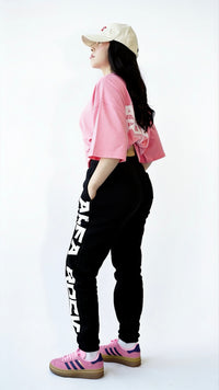 Around The World Oversized Tee in Pink