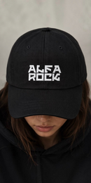 AR Classic Embroidered Cap in Black