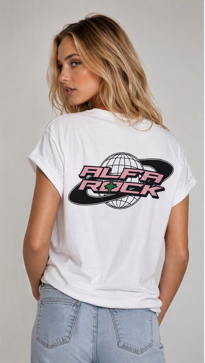 Eclipse Tee in White