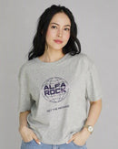 Get The Message Tee in Grey