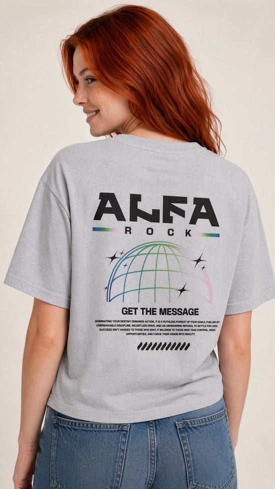 Eclipse Tee in Grey