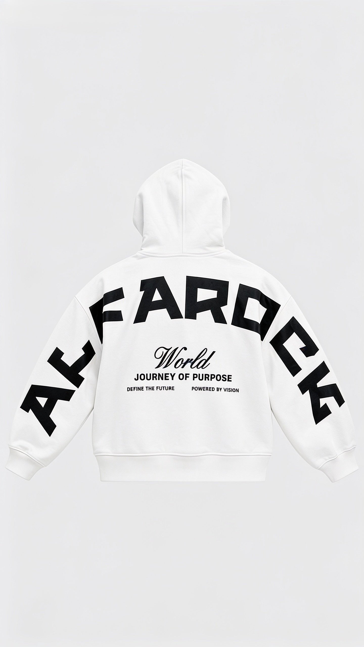 Journey of Purpose Hoodie in White