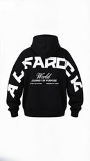 Journey of Purpose No Zip Hoodie in Black