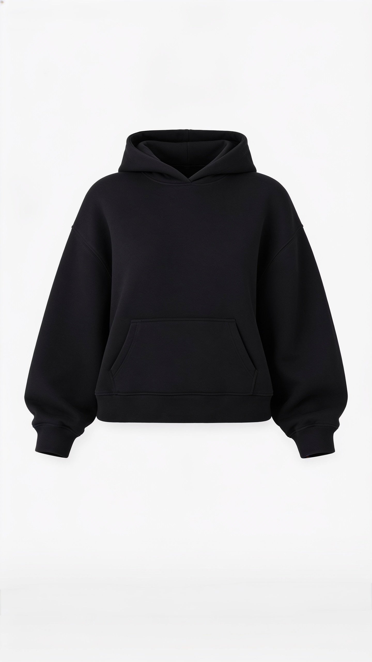 Journey of Purpose No Zip Hoodie in Black
