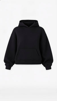 Journey of Purpose No Zip Hoodie in Black