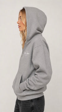 Stargazer Zip-Up Hoodie in Grey