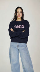 Around The World Jumper In Navy