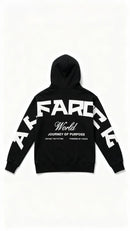 Journey of Purpose No Zip Hoodie in Black