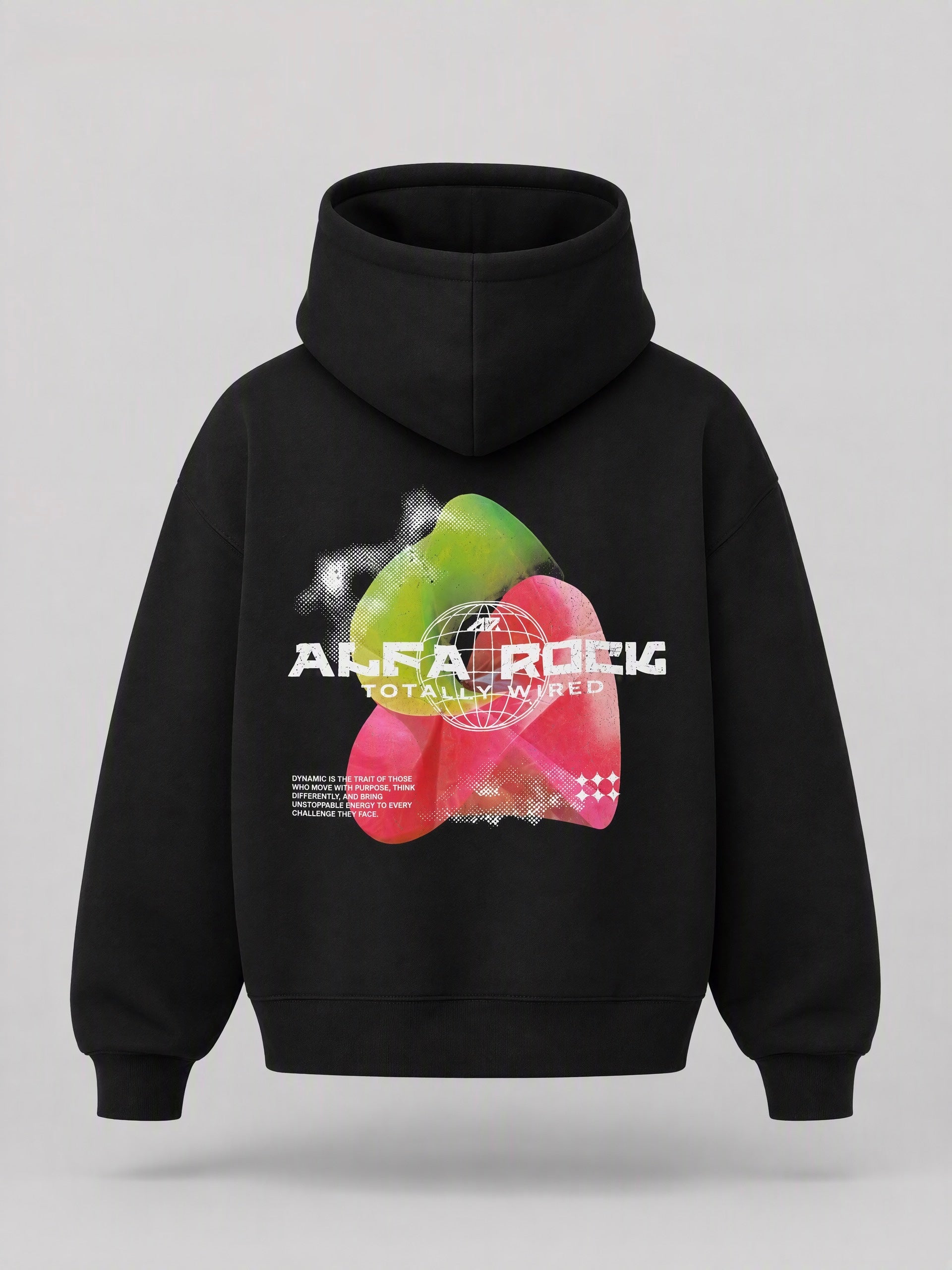 Totally Wired Hoodie in Black