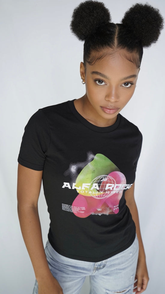 Totally Wired Tee in Black
