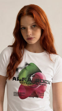 Totally Wired Tee in White