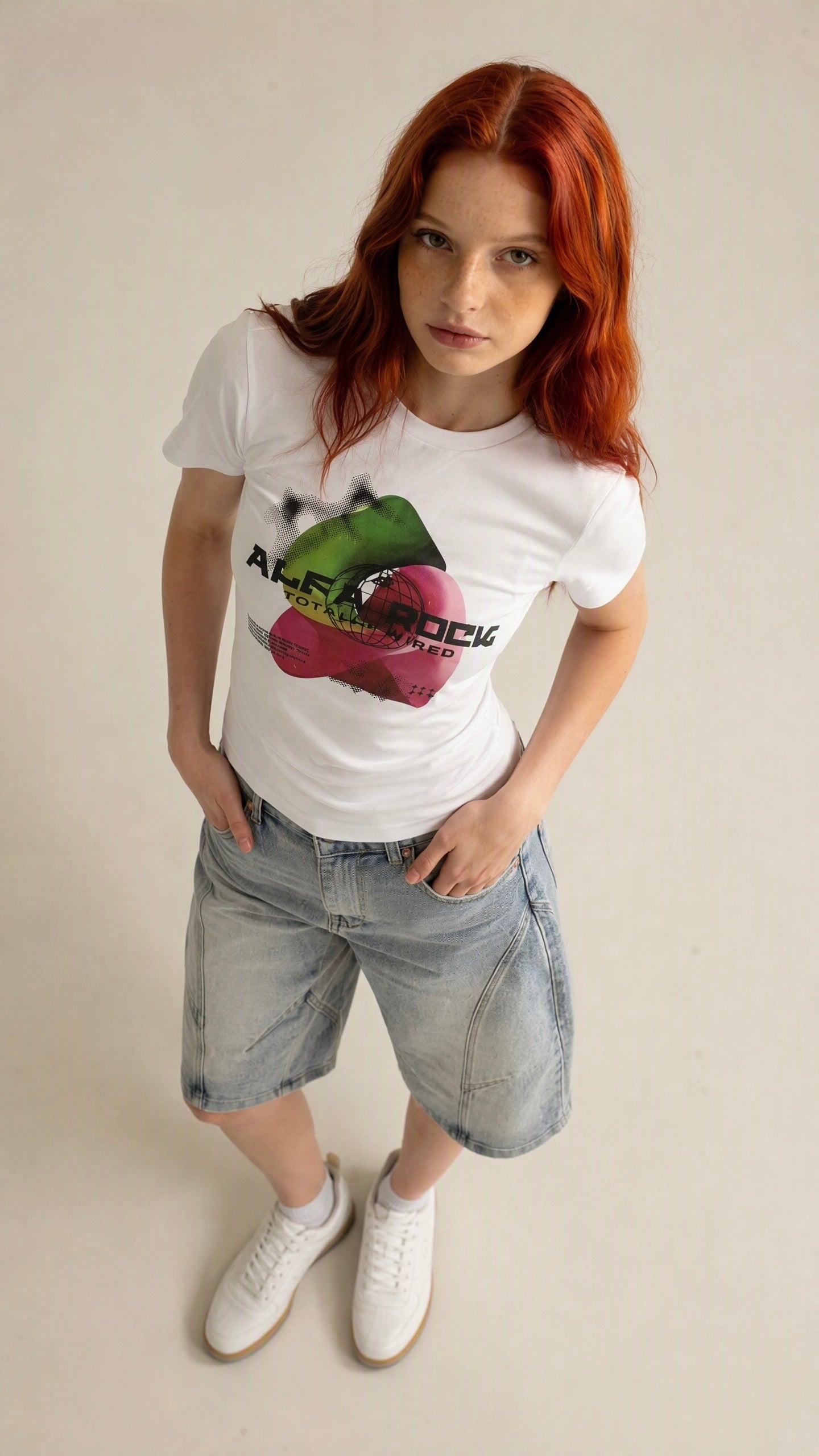Totally Wired Tee in White