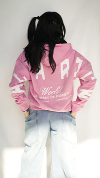 Journey of Purpose Hoodie in Pink