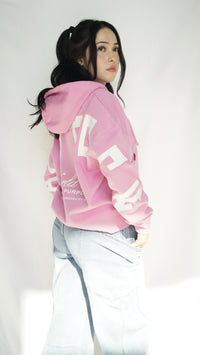 Journey of Purpose Hoodie in Pink