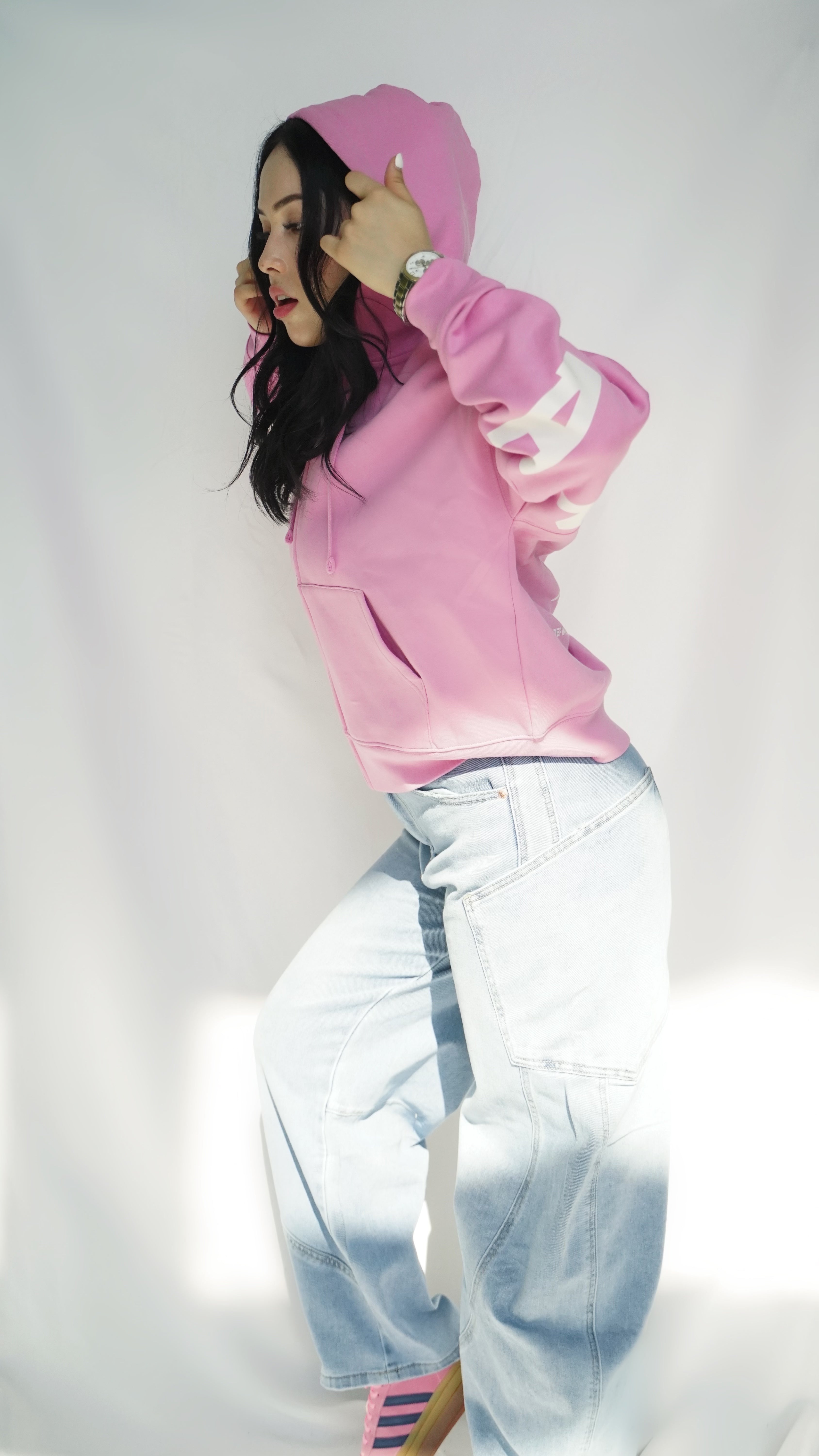 Journey of Purpose Hoodie in Pink