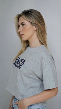AR Icon Tee in Grey