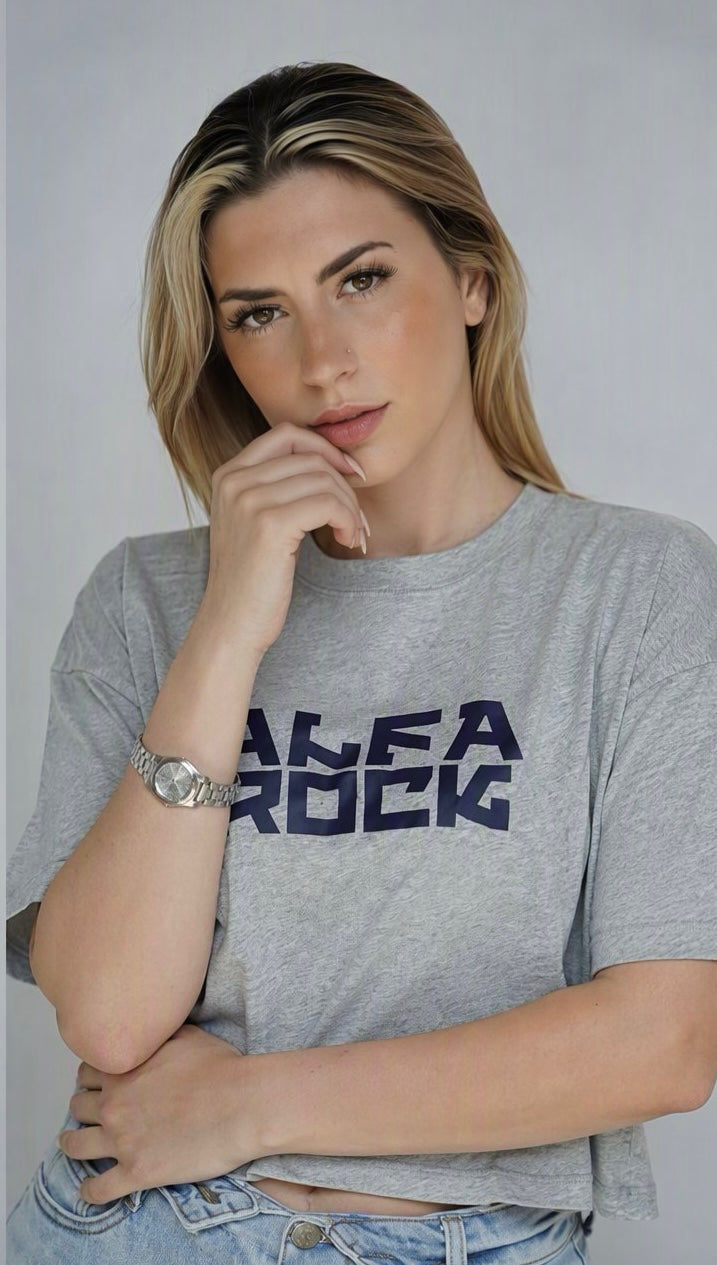 AR Icon Tee in Grey