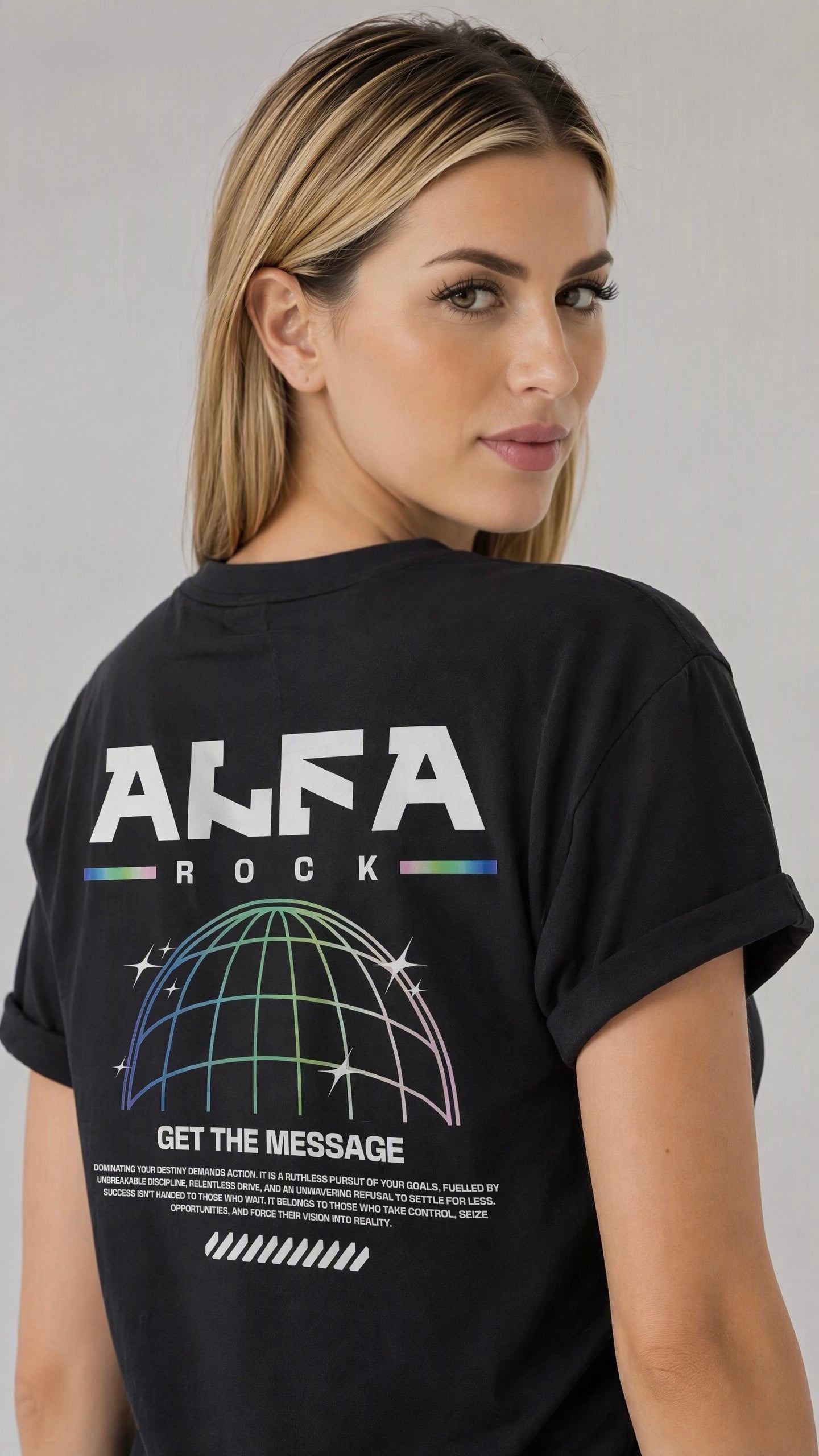 Eclipse Tee in Black
