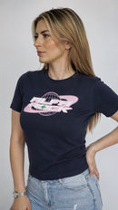 Orbirt Tee in Navy