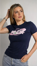 Orbirt Tee in Navy
