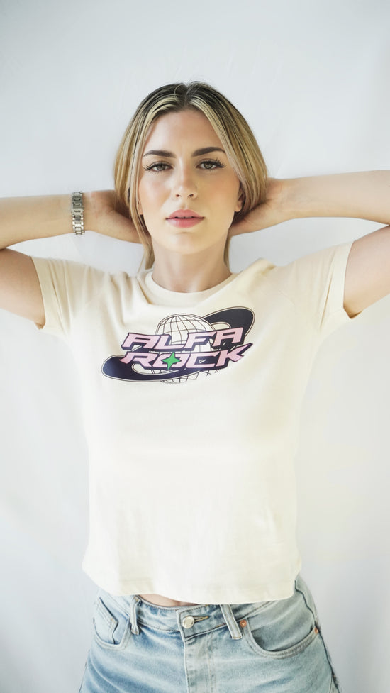 Orbit Tee in Cream