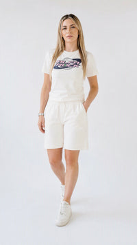 Orbit Tee in Cream