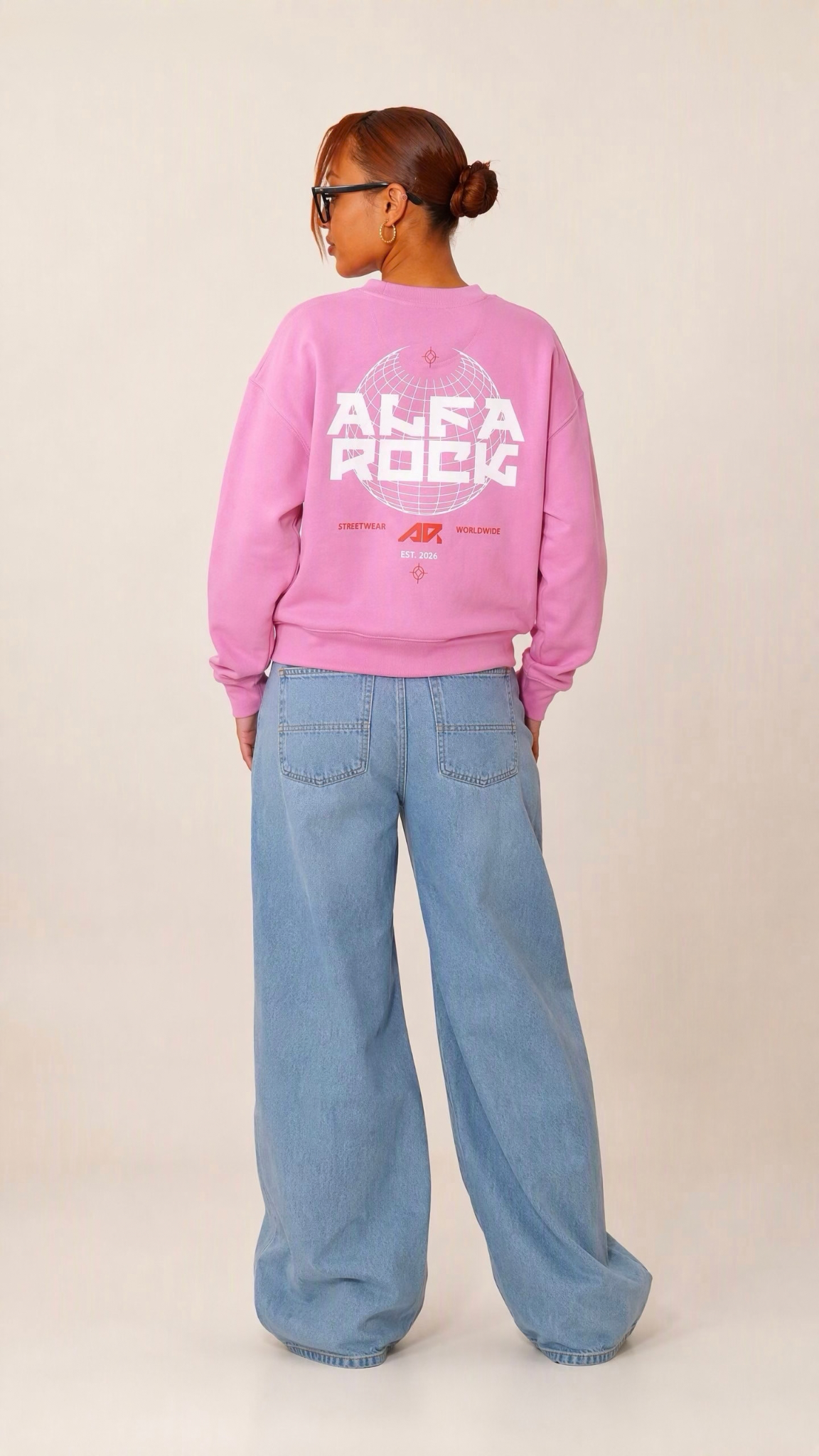 Around The World Jumper In Pink