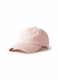 Embroidered Pink Baseball Cap