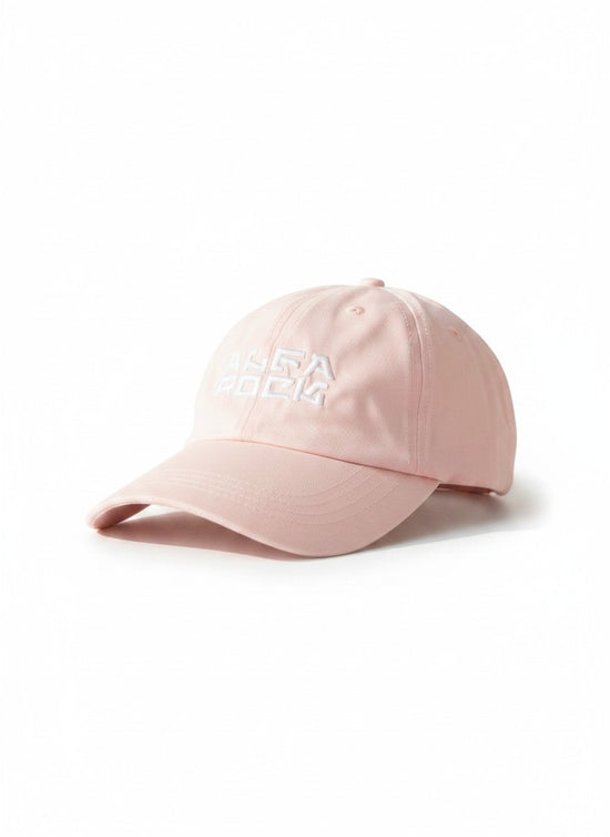 Embroidered Pink Baseball Cap