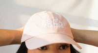 Embroidered Pink Baseball Cap