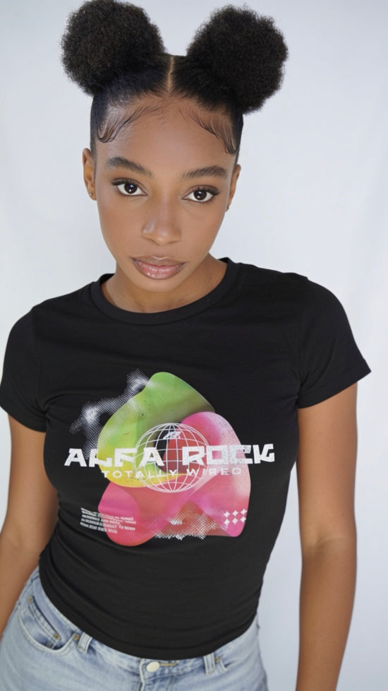 Totally Wired Tee in Black