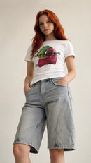 Totally Wired Tee in White