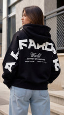 Journey of Purpose No Zip Hoodie in Black