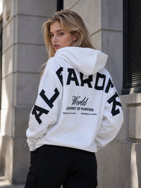 Journey of Purpose Hoodie in White