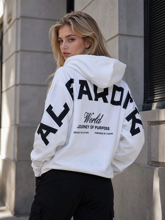Journey of Purpose Hoodie in White